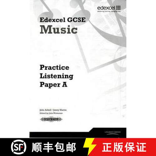 【3-4周达】Edexcel GCSE Music Practice Listening Papers pack of 8 (A, B, C) [9781846908132]