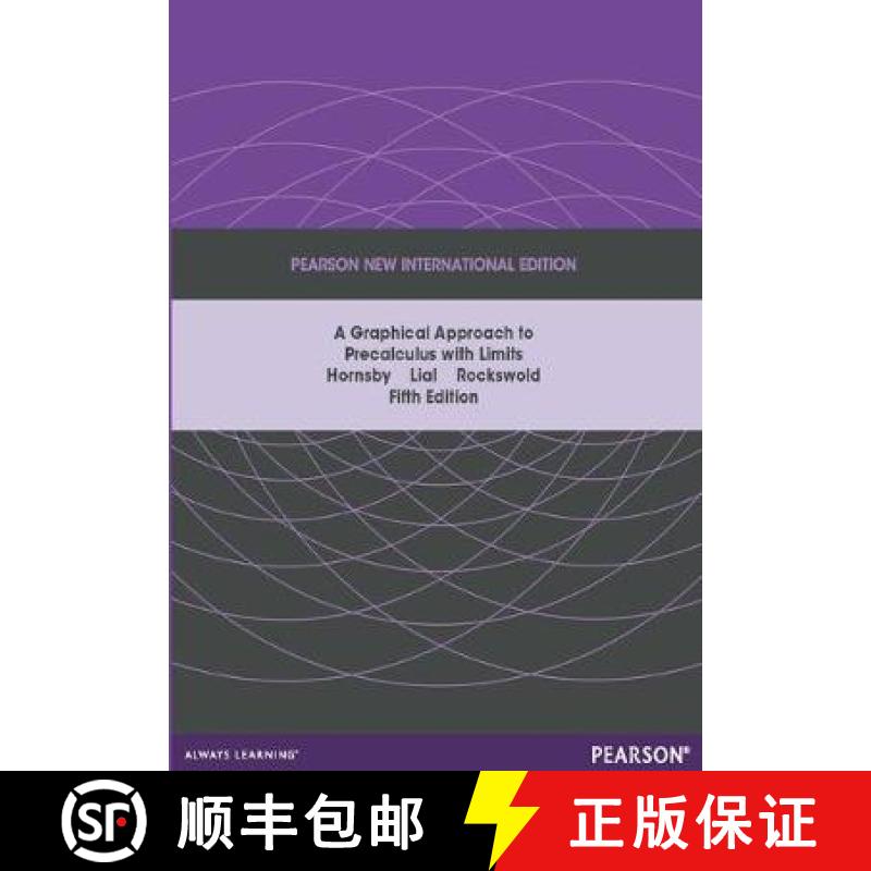 【3-4周达】Graphical Approach to Precalculus with Limits Pearson New International Edition, plus MyMa... [9781447968238]
