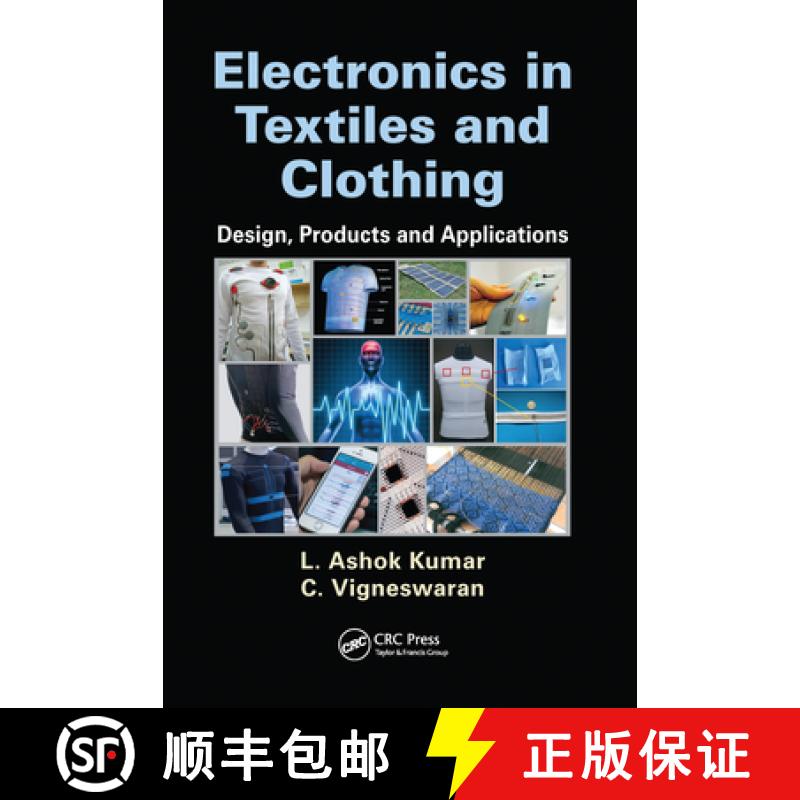 【3-4周达】Electronics in Textiles and Clothing: Design, Products and Applications [9780367575373]