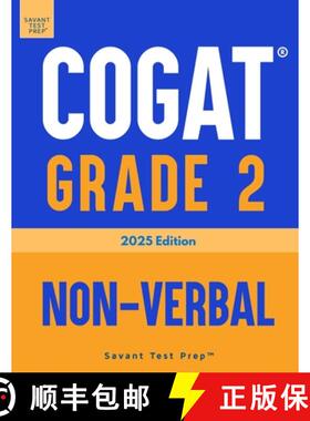 【3-4周达】COGAT Grade 2 Non-Verbal: Three Practice Tests - Level 8 [9798998826436]