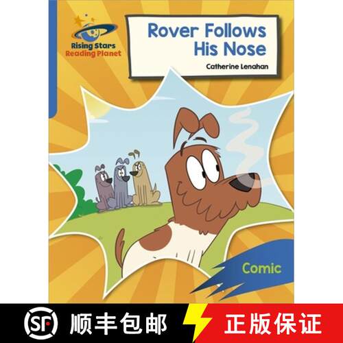 【3-4周达】Reading Planet: Rocket Phonics – Target Practice – Rover Follows His Nose – Blue [9781398326095]
