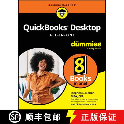 【3-4周达】QuickBooks Desktop All–In–One For Dummies [9781394368853]