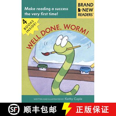 【3-4周达】Well Done, Worm!: Brand New Readers [9780763611477]