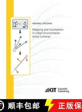【3-4周达】Mapping and Localization in Urban Environments Using Cameras [9783731501350]