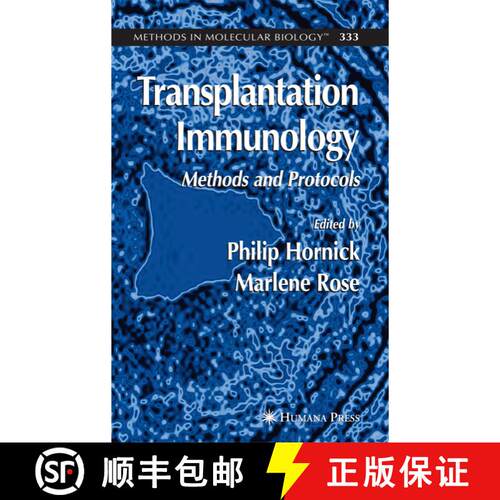 【3-4周达】Transplantation Immunology : Methods and Protocols (Softcover reprint of hardcover 1st ed.... [9781617376320]