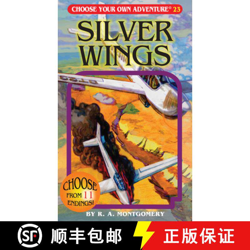 【3-4周达】Silver Wings [With 2 Trading Cards] [9781933390239]