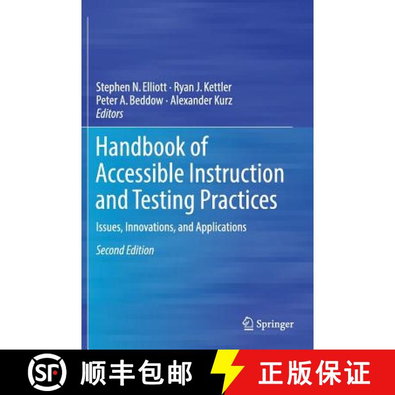 【3-4周达】Handbook of Accessible Instruction and Testing Practices : Issues, Innovations, and Applic... [9783319711256]