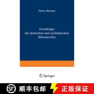【3-4周达】Grundzuge Des Deutschen Und Auslandischen Boersenrechts [9783642869174]