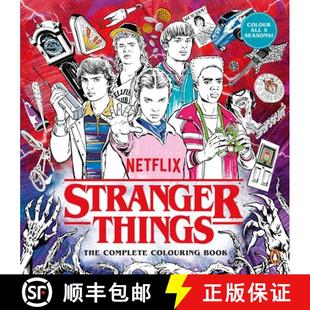 【3-4周达】Stranger Things: The Complete Colouring Book: Seasons 1-5 [9781804959046]