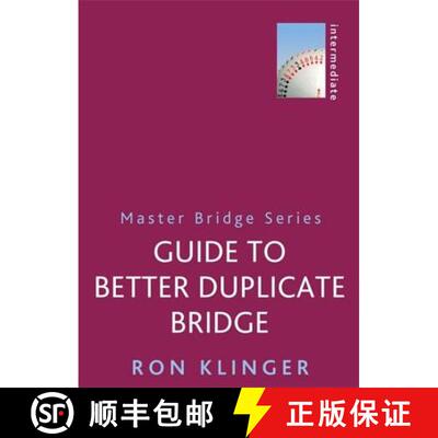 【3-4周达】Guide to Better Duplicate Bridge [9781474600699]