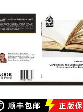 预订 Controllability and Observability of some control Problems [9783330846166]