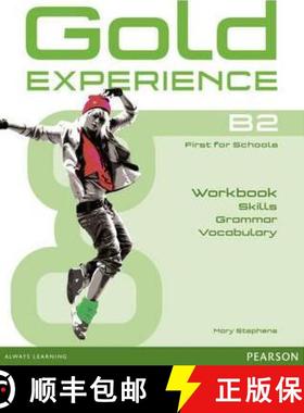 【3-4周达】Gold Experience B2 Language and Skills Workbook [9781292159492]