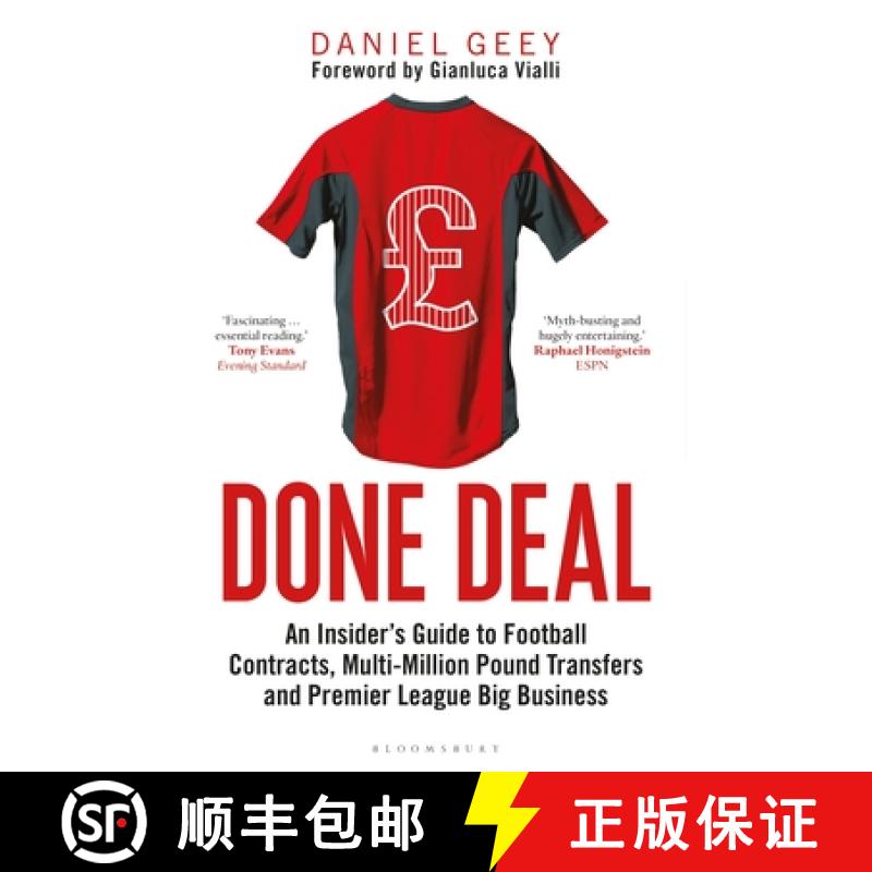 【3-4周达】Done Deal: An Insider's Guide to Football Contracts, Multi-Million Pound Transfers and Pre... [9781472969866]