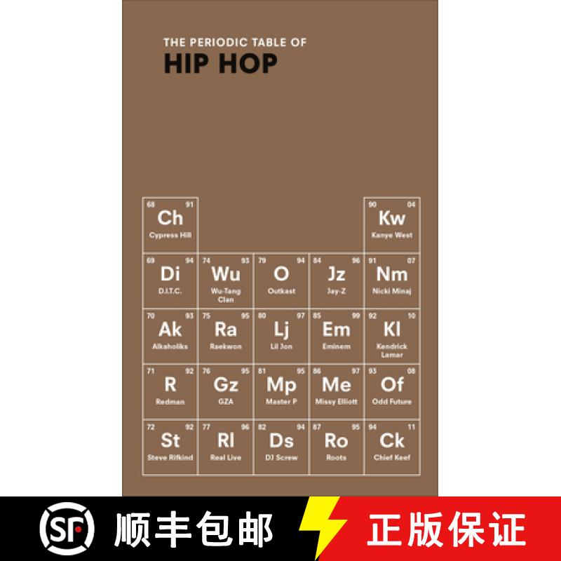 【3-4周达】The Periodic Table of Hip Hop [9781529937688]