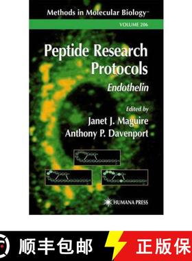 【3-4周达】Peptide Research Protocols: Endothelin [9781617372919]