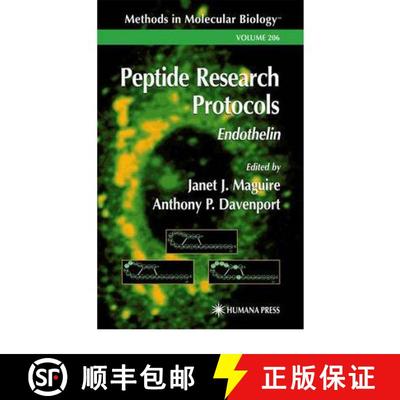 【3-4周达】Peptide Research Protocols: Endothelin [9781617372919]