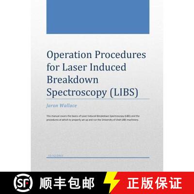 【3-4周达】Operation Procedures for Laser Induced Breakdown Spectroscopy [9781499281712]