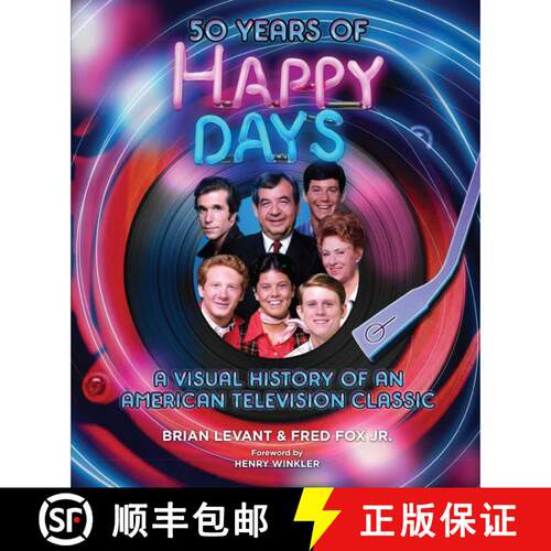 【3-4周达】精装 50 Years of Happy Days: A Visual History of an American Television Classic [9798886636451]