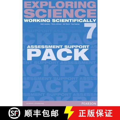 【3-4周达】Exploring Science: Working Scientifically Assessment Support Pack Year 7 (Exploring Scienc... [9781447959427]