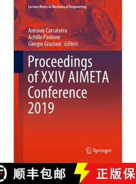 【3-4周达】Proceedings of XXIV Aimeta Conference 2019 [9783030410568]