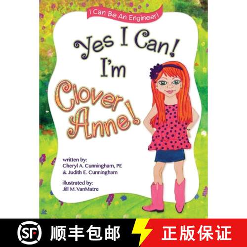 【3-4周达】Yes I Can! I'm Clover Anne! [9780990534402]