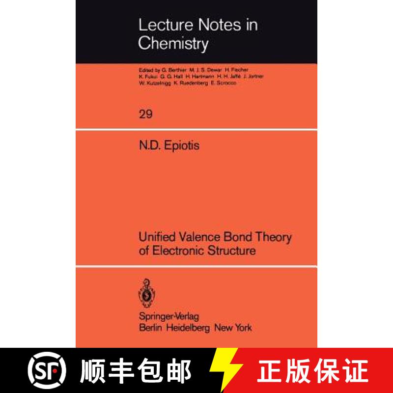【4周达】Unified Valence Bond Theory of Electronic Structure [9783540114918]