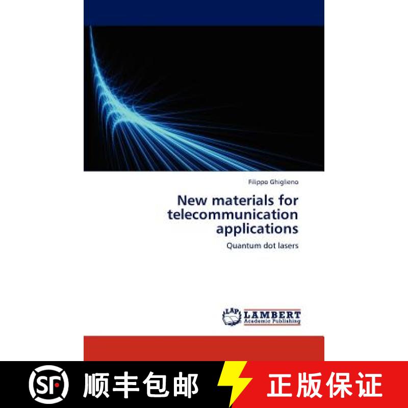 预订 New Materials for Telecommunication Applications [9783848488537]
