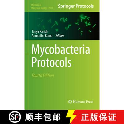 【3-4周达】精装 Mycobacteria Protocols (Fourth Edition 2021) [9781071614594]