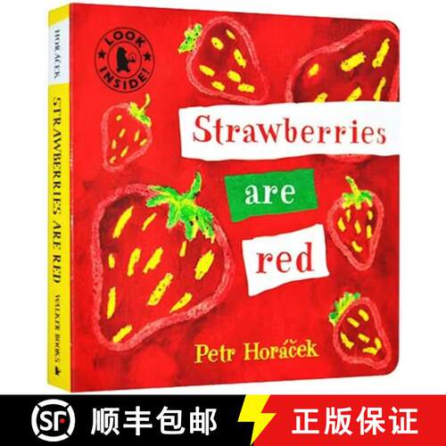 现货 草莓是红色的 Strawberries Are Red [9780763614614]