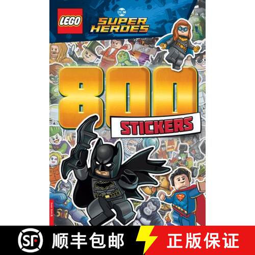 【3-4周达】LEGO (R) DC Comics Super Heroes: 800 Stickers [9781780559964]