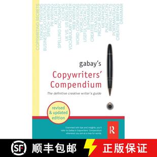 The Copywriters definitive guide Gabay writer 4周达 9781138152687 creative Compendium