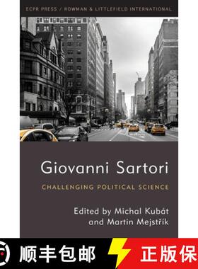 【3-4周达】Giovanni Sartori: Challenging Political Science [9781785522864]
