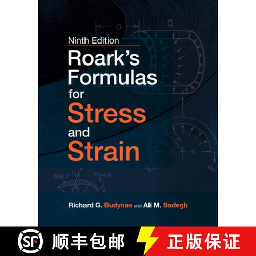 【3-4周达】精装 Roark's Formulas for Stress and Strain, Ninth Edition [9781260453751]