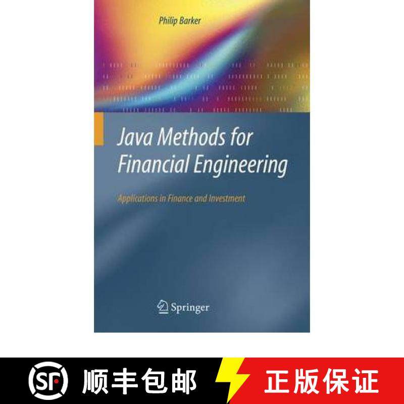 【3-4周达】Java Methods for Financial Engineering : Applications in Finance and Investment [9781849969321]