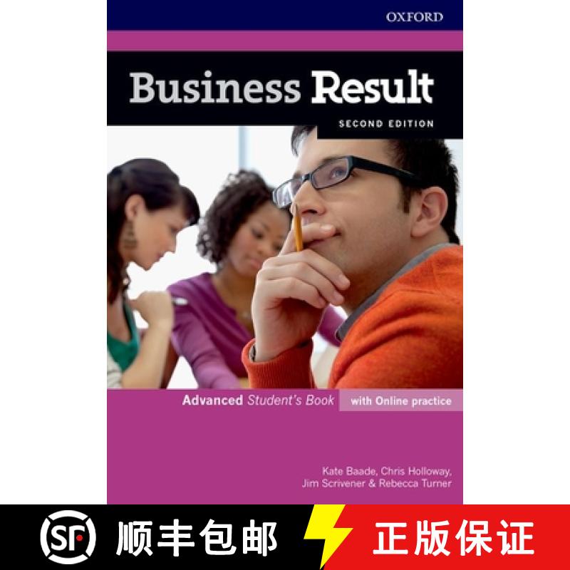 【3-4周达】Business Result: Advanced: Student's Book with Online Practice: Business English you can t... [9780194739061]