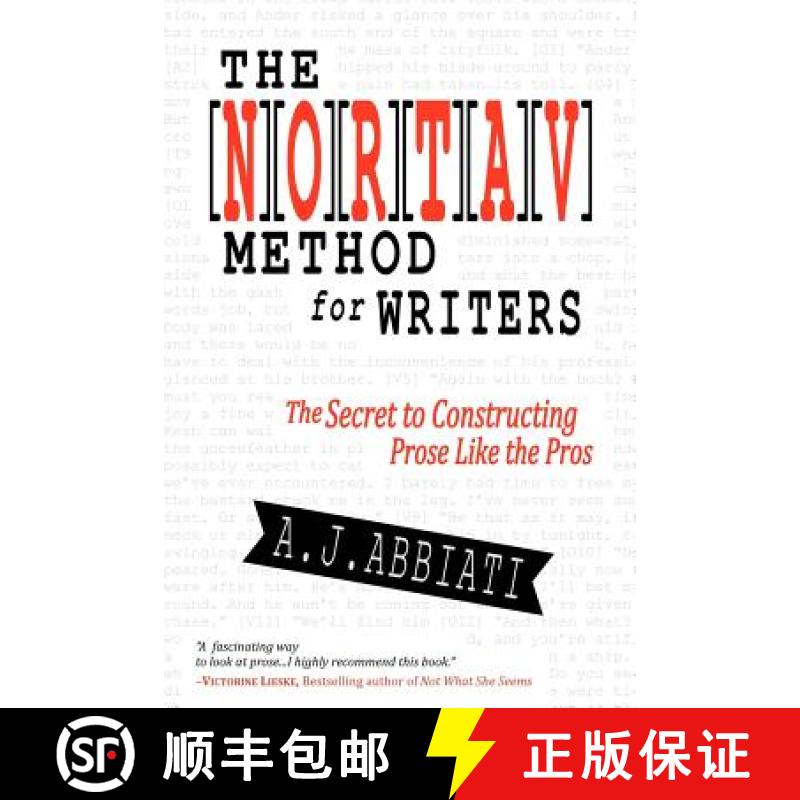 【3-4周达】The NORTAV Method for Writers: The Secret to Constructing Prose Like the Pros [9780615655130]