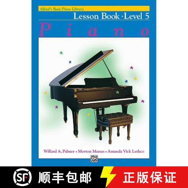 【2-3周达】Alfred's Basic Piano Course Lesson Book, Bk 5 [9780739005446]