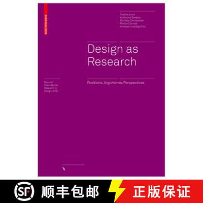 【3-4周达】Design as Research – Positions, Arguments, Perspectives [9783035609196]