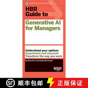 现货 哈佛商业评论管理者生成式人工智能指南 HBR Guide to Generative AI for Managers [9798892790475]