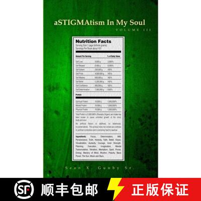 【2-3周达】aSTIGMAtism In My Soul - Volume III [9780578968735]