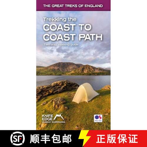 【3-4周达】Trekking the Coast to Coast Path (2022: Two-Way Guidebook with OS 1:25k Maps: 19 Different... [9781912933143]