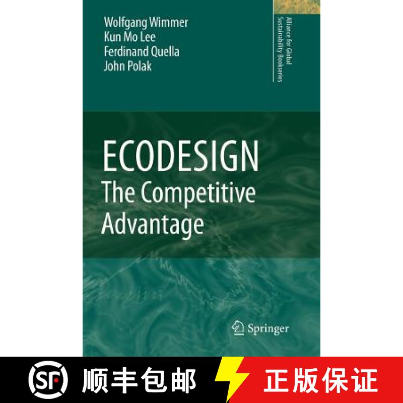 【3-4周达】ECODESIGN -- The Competitive Advantage [9789400733480]