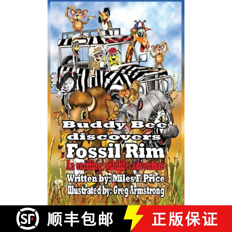 【3-4周达】Buddy Bee Discovers Fossil Rim [9780991520862]