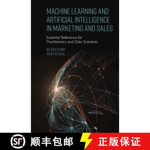 【3-4周达】精装 Machine Learning and Artificial Intelligence in Marketing and Sales: Essential Refere... [9781800438811]