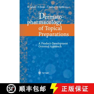 【3-4周达】Dermatopharmacology of Topical Preparations: A Product Development-Oriented Approach [9783642629600]