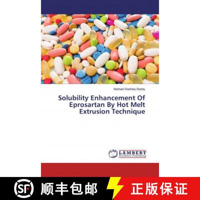 预订 Solubility Enhancement Of Eprosartan By Hot Melt Extrusion Technique [9786200231086]