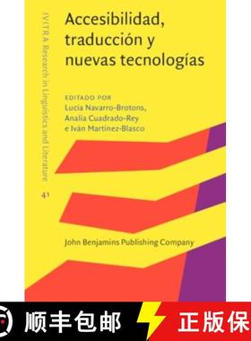 【3-4周达】Accesibilidad, traduccion y nuevas tecnologias [9789027216007]