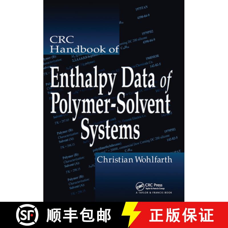 【3-4周达】CRC Handbook of Enthalpy Data of Polymer-Solvent Systems [9780367453831]