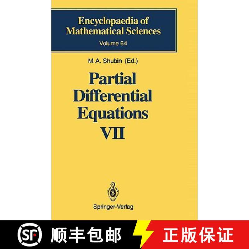 【3-4周达】Partial Differential Equations VII: Spectral Theory of Differential Operators - Partial Di... [9783540546771]
