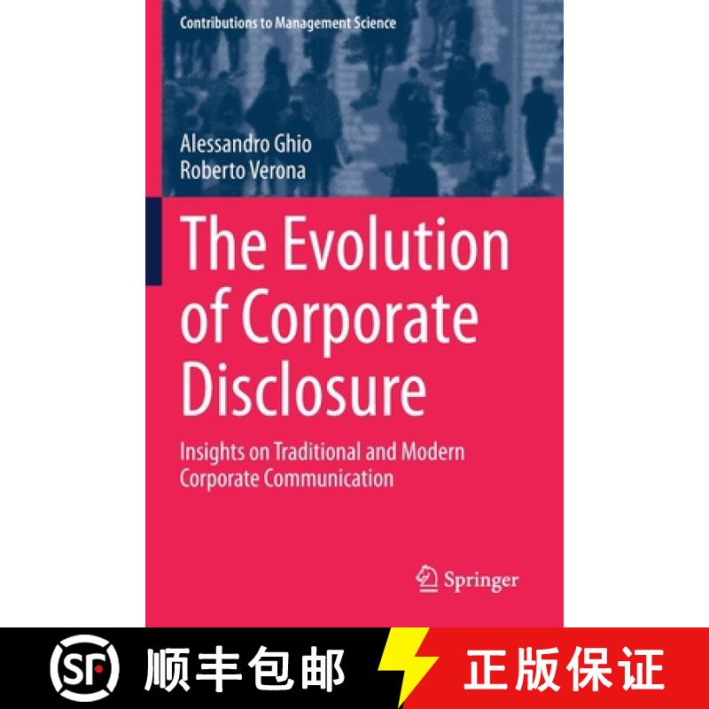 【3-4周达】The Evolution of Corporate Disclosure : Insights on Traditional and Modern Corporate Commu... [9783030423018]